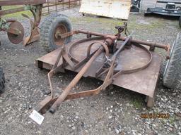 PULL TYPE ROTARY MOWER