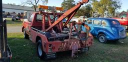 1980 Ford Custom F350 Tow Truck W/Title