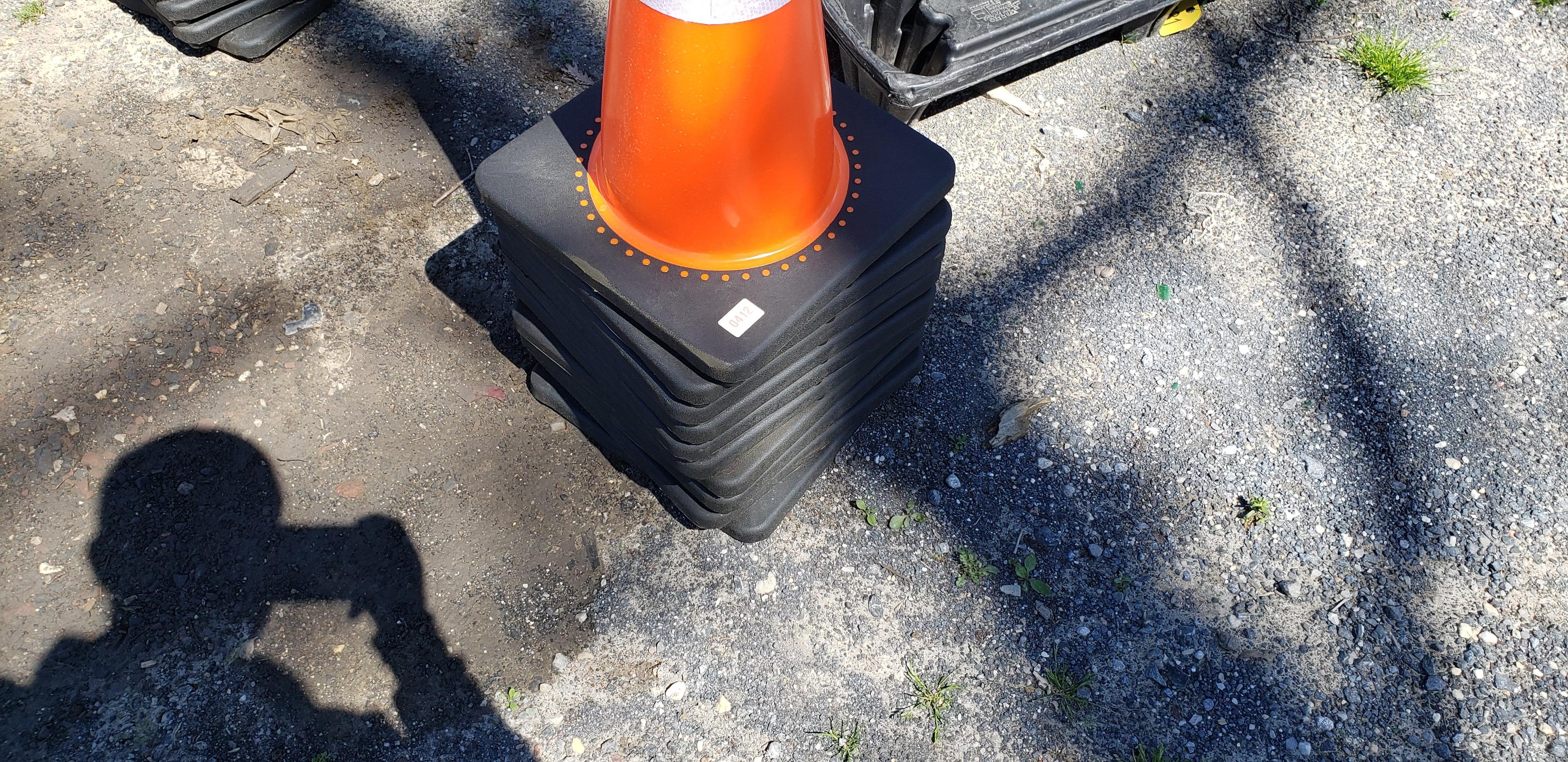 10x Traffic Cones