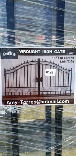 14' Double Iron Gate