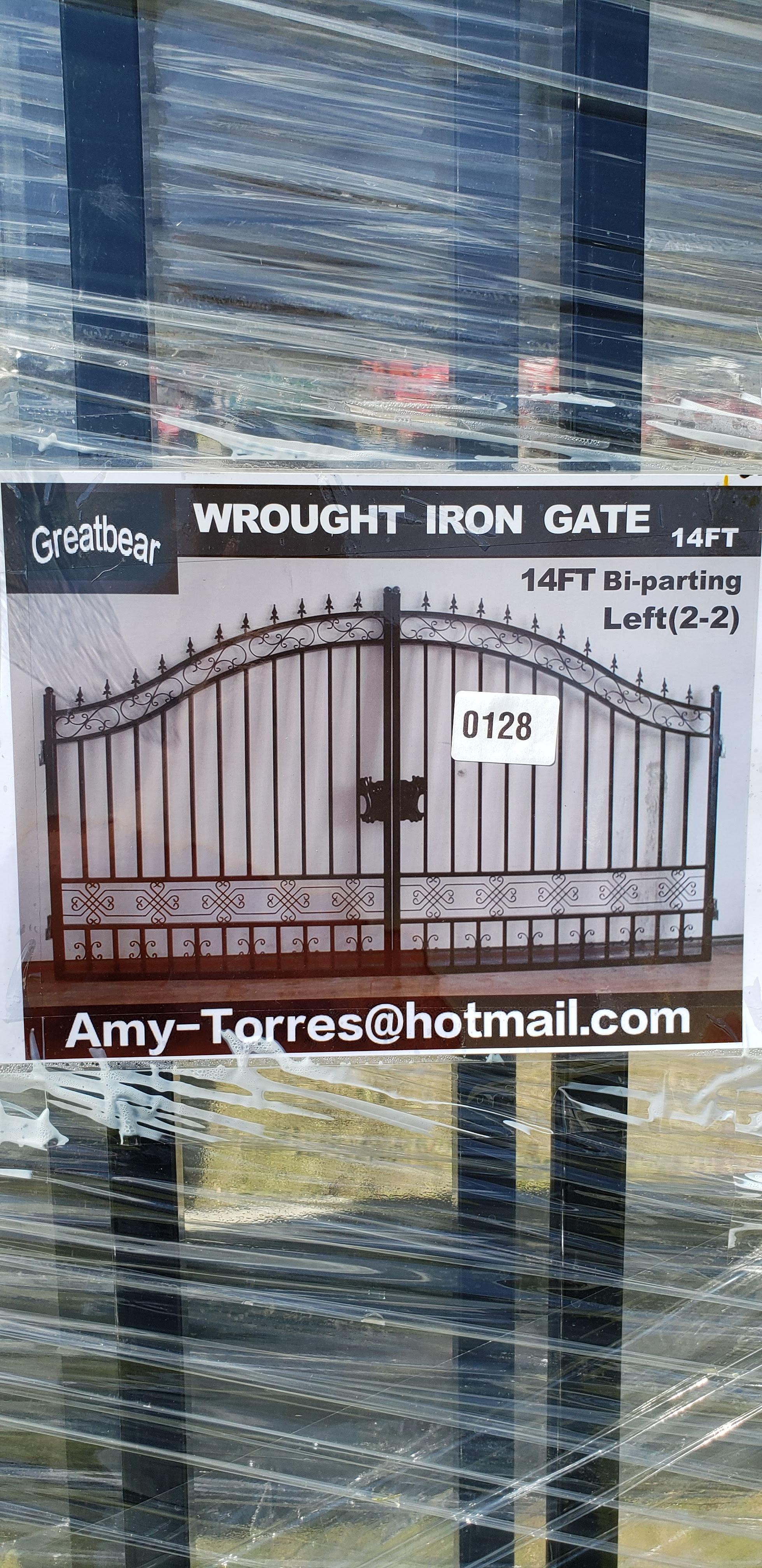 14' Double Iron Gate