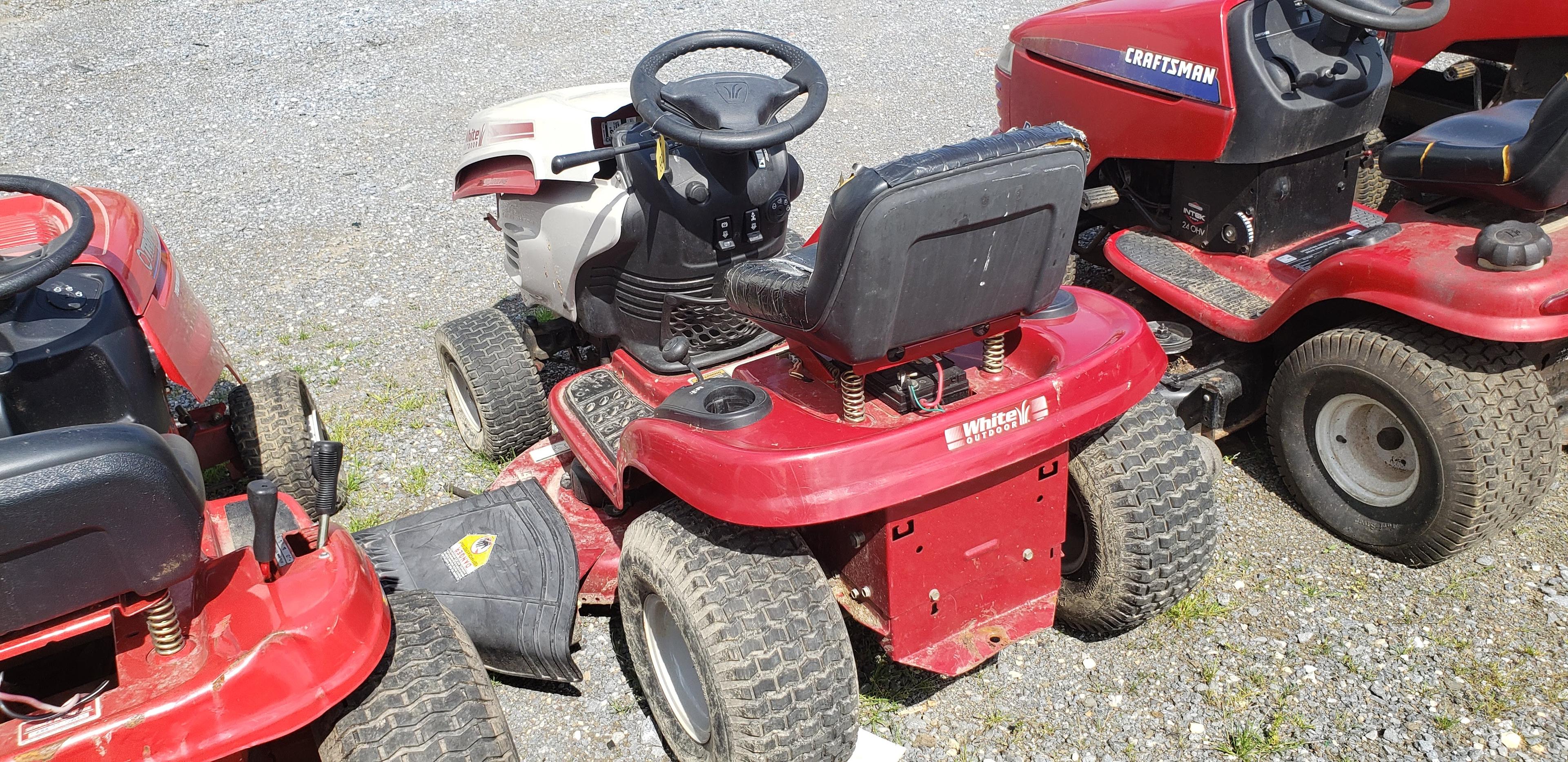 White LT 1855 Riding Mower