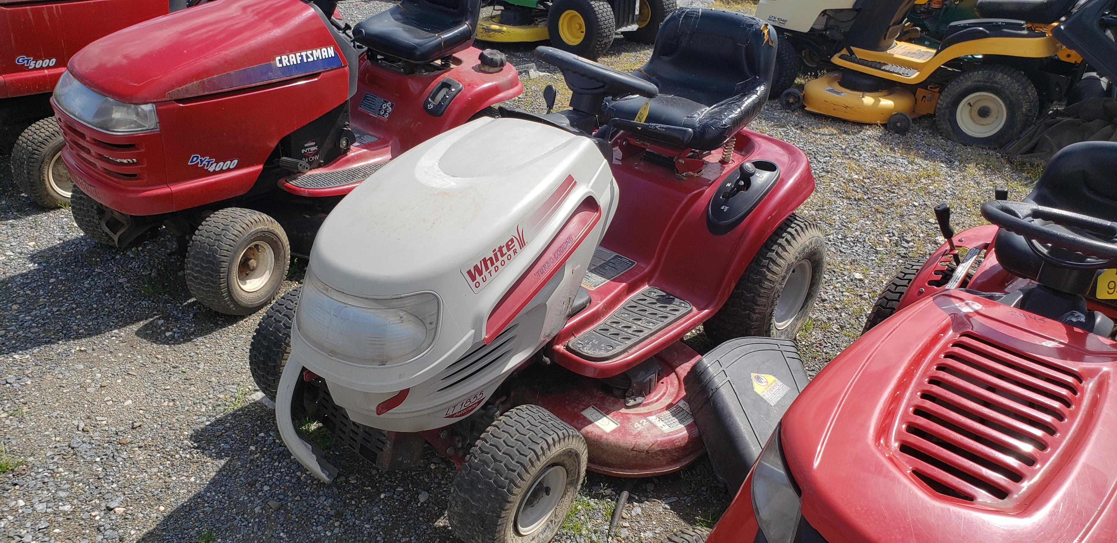 White LT 1855 Riding Mower