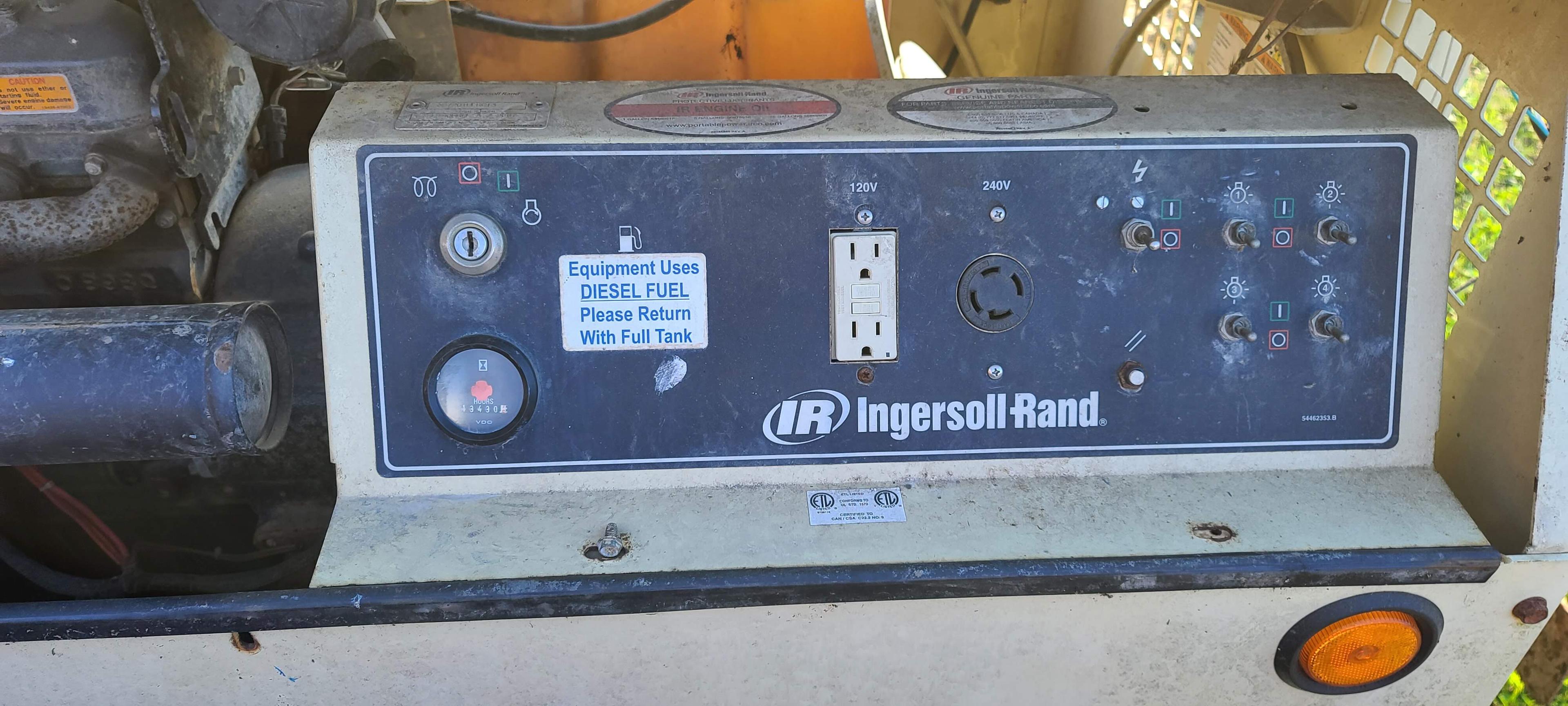 Ingersoll Rand Light Tower
