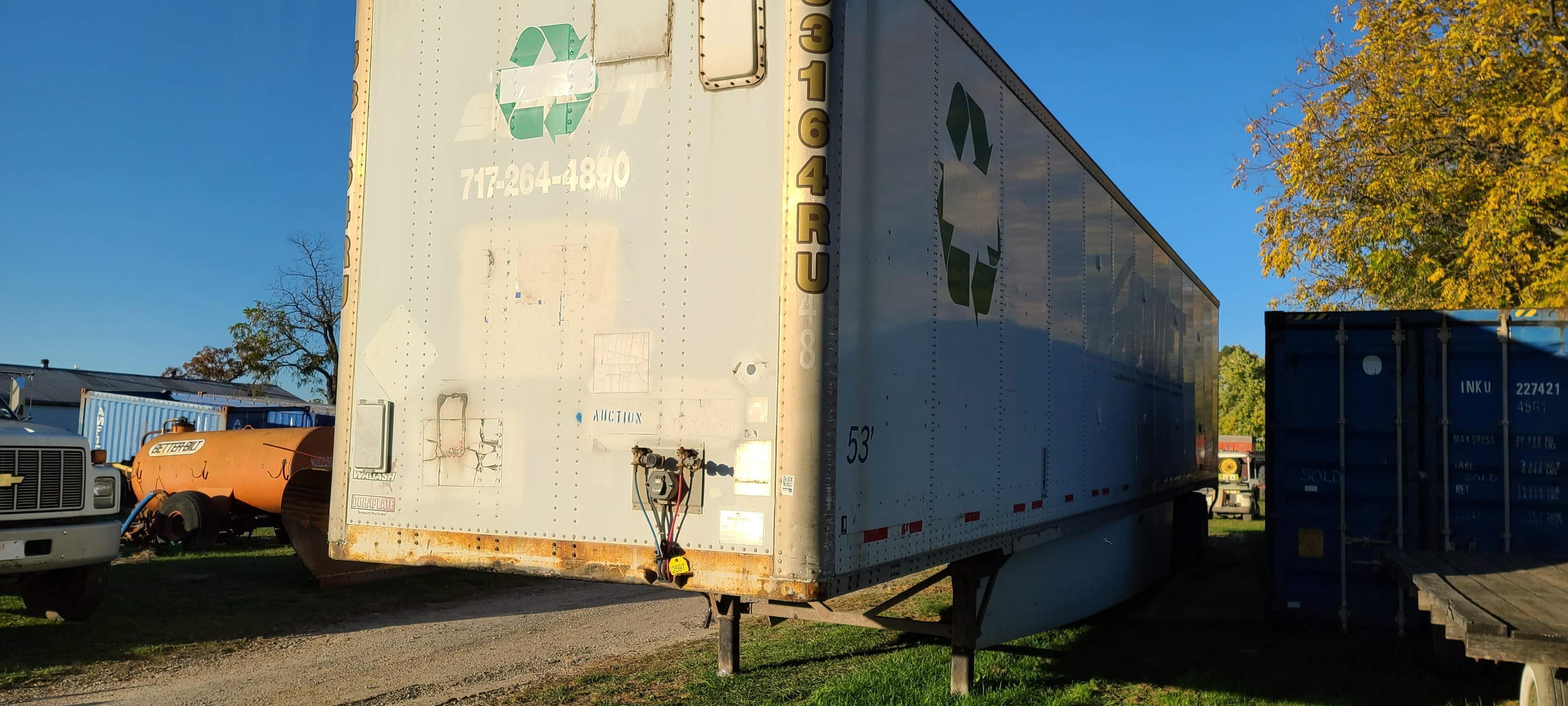 Wabash 53' Box Trailer TITLE