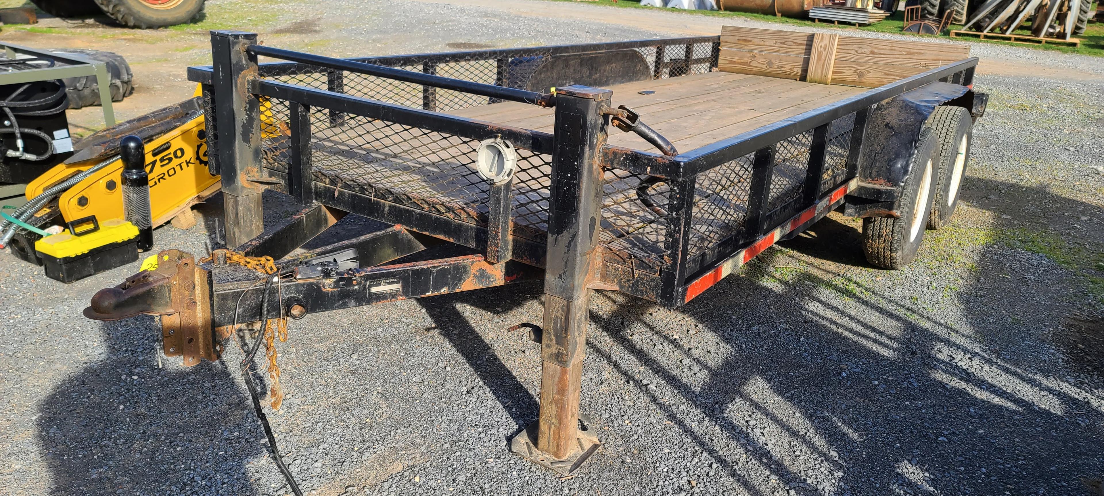 1998 2 axle Fender Trailer (TITLE)