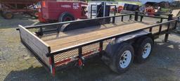 1998 2 axle Fender Trailer (TITLE)