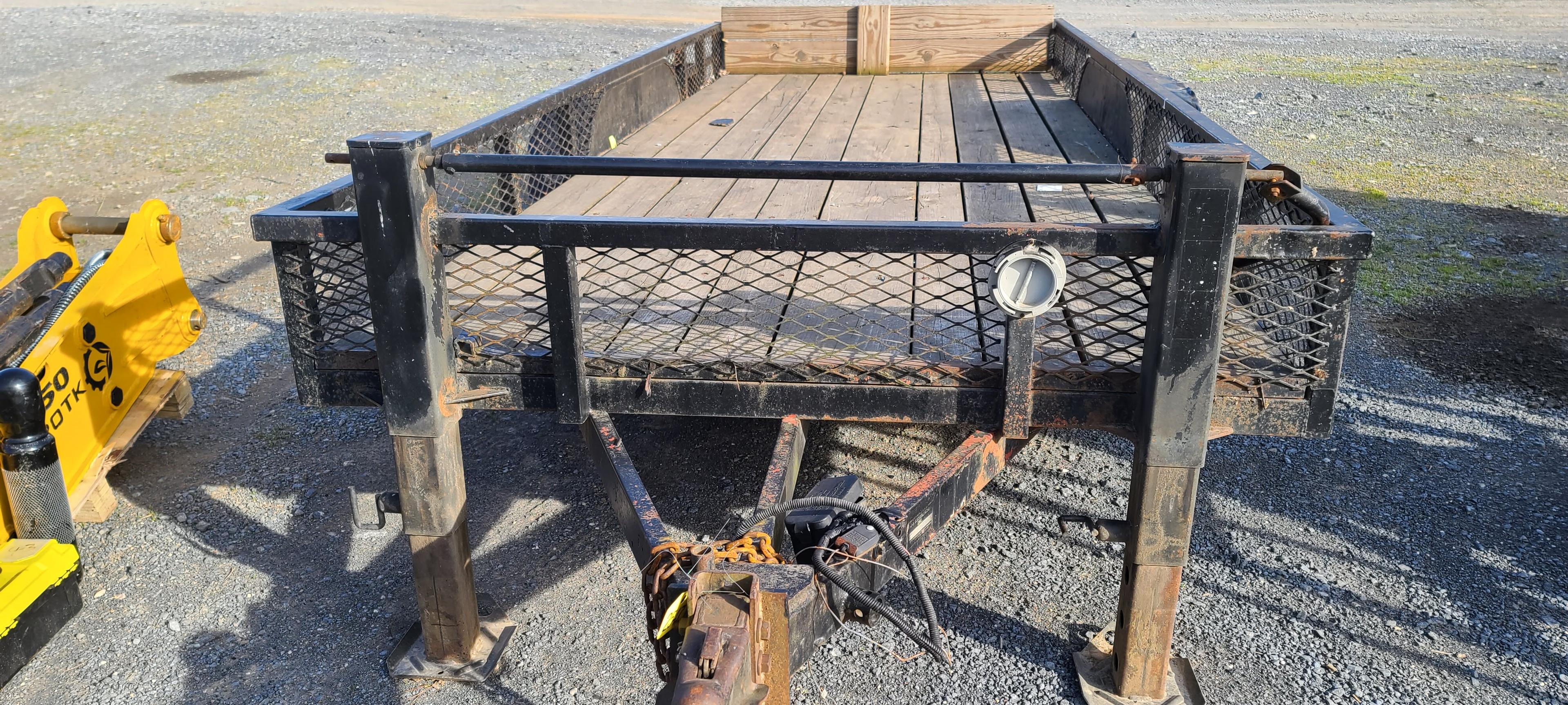 1998 2 axle Fender Trailer (TITLE)