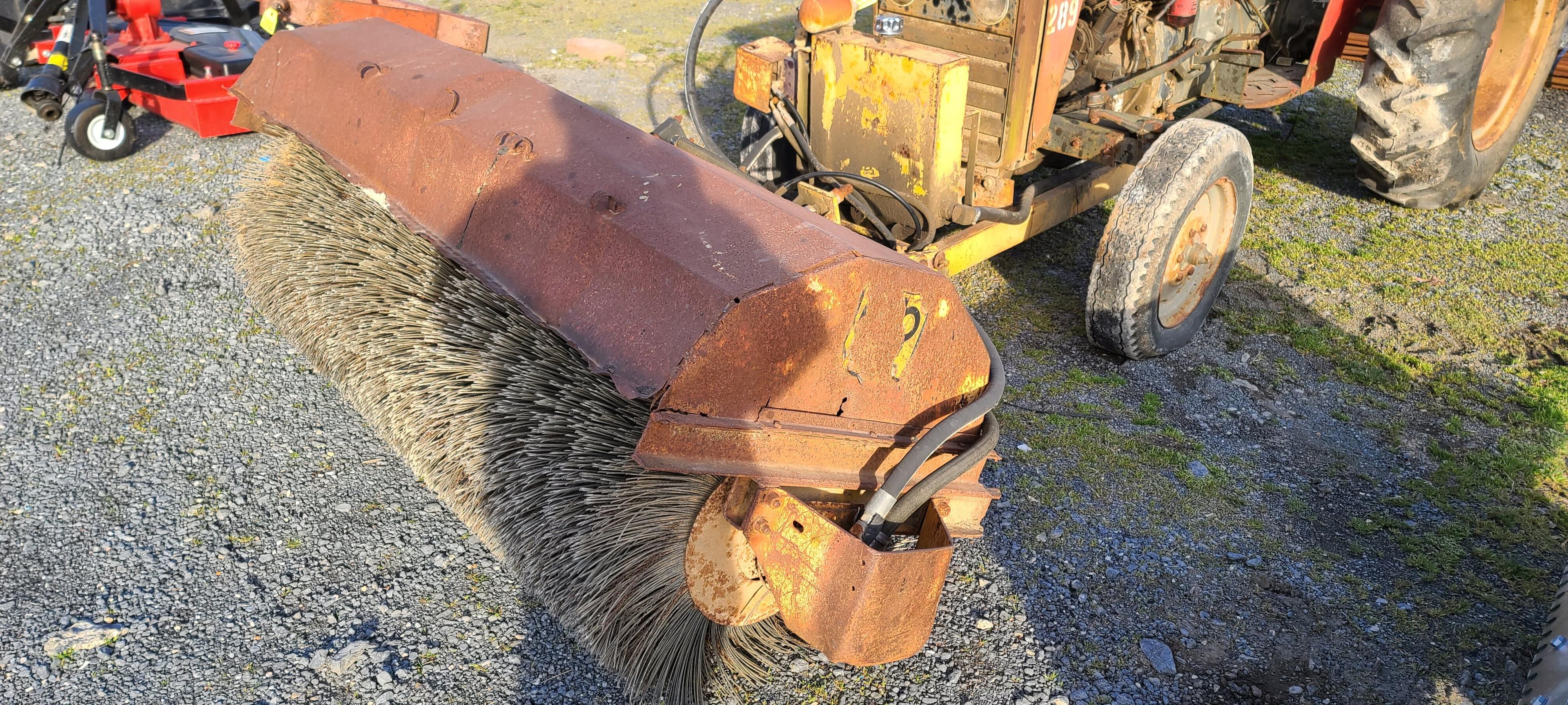 MF 240 w/ Broom (AS IS)