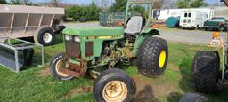 John Deere 1050 Tractor (RUNS)