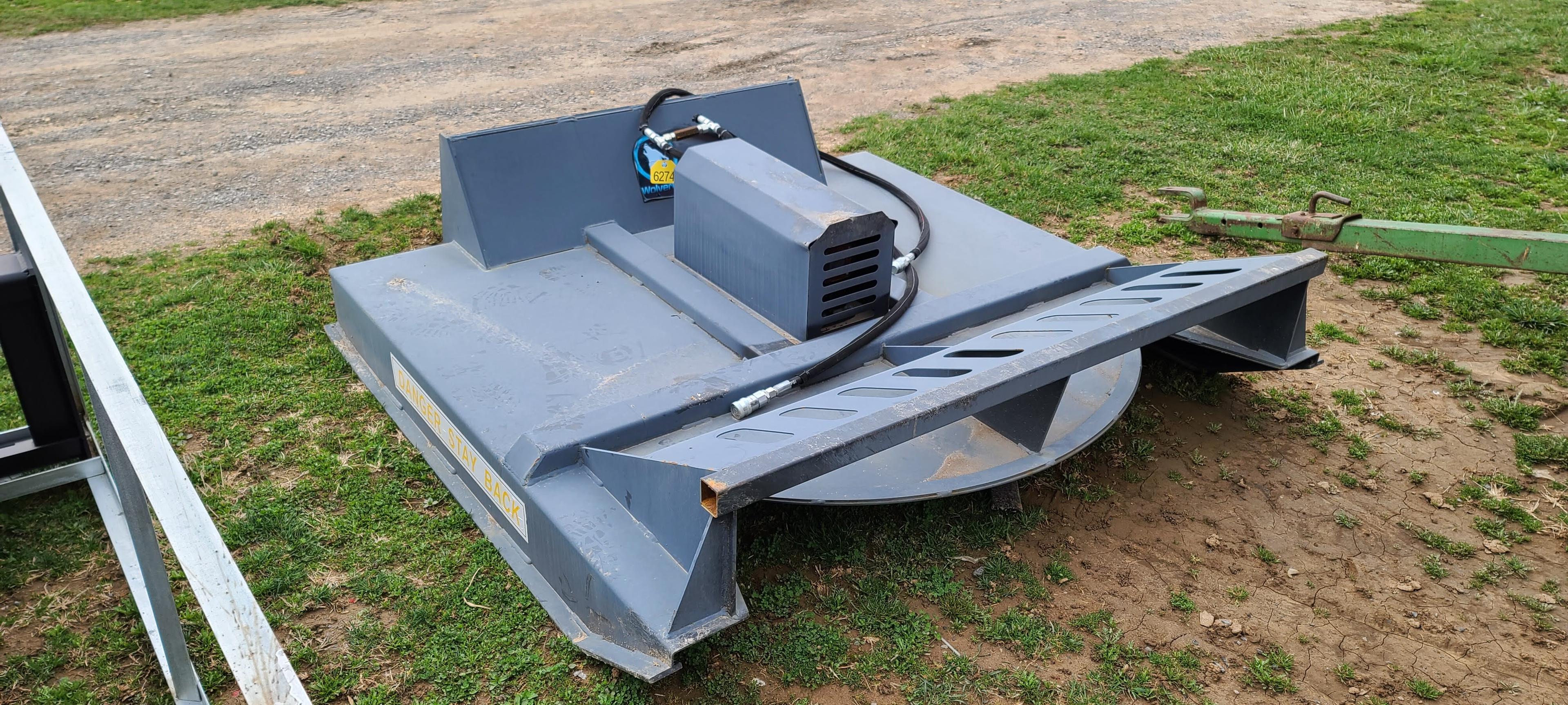 New 6' Wolverine Skidloader Mower