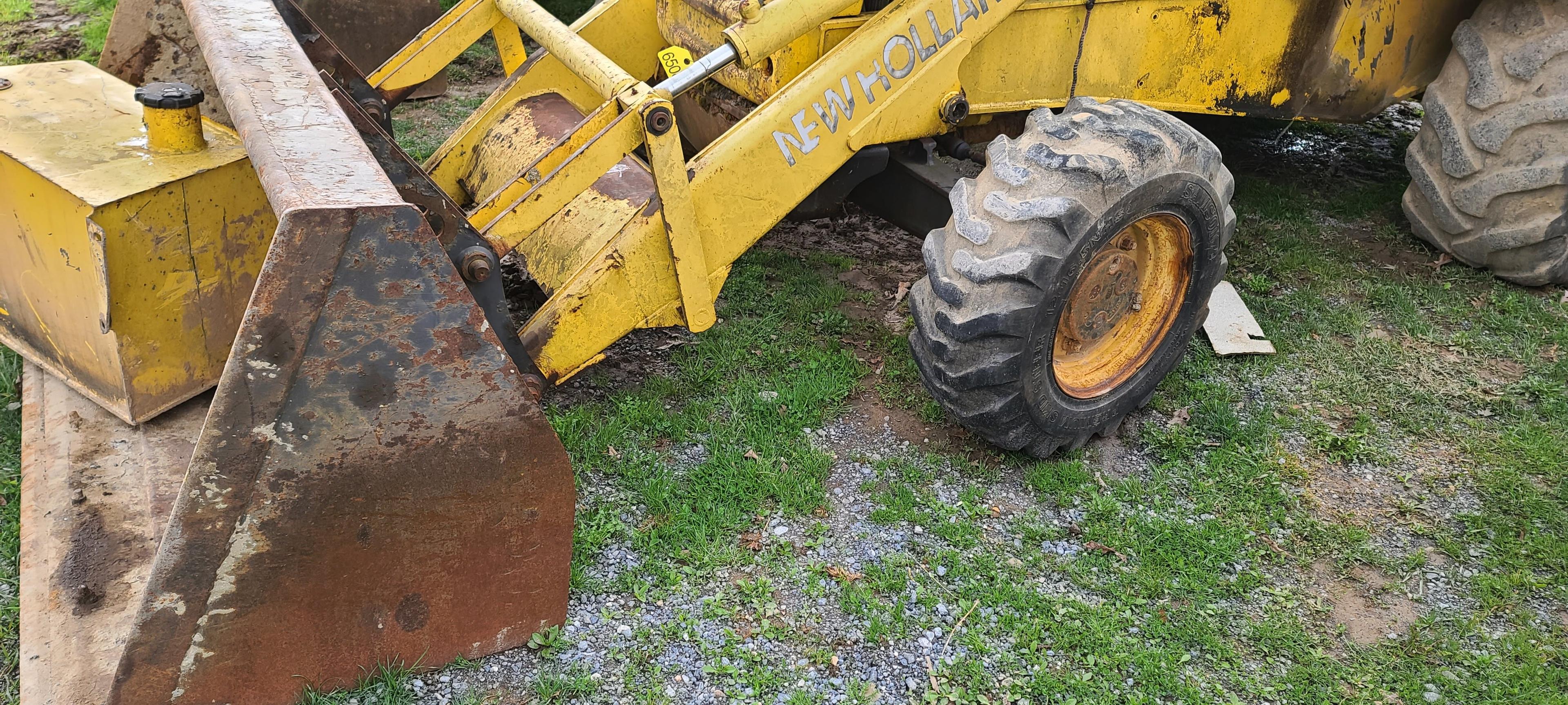 New Holland LB75B Backhoe (AS IS)