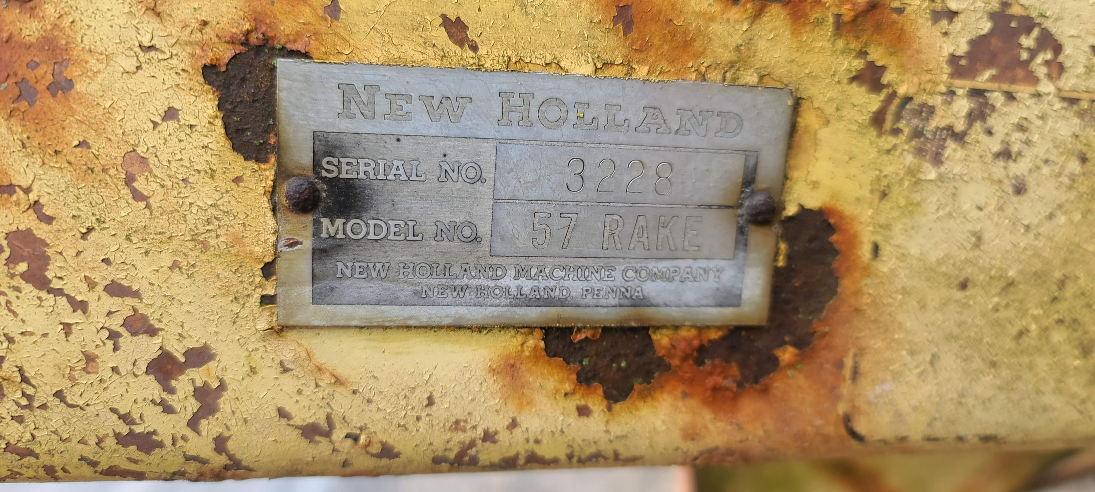 New Holland 57 3pt. Rake