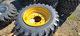 4-New 10x16.5 Skidloader Tires & Rims