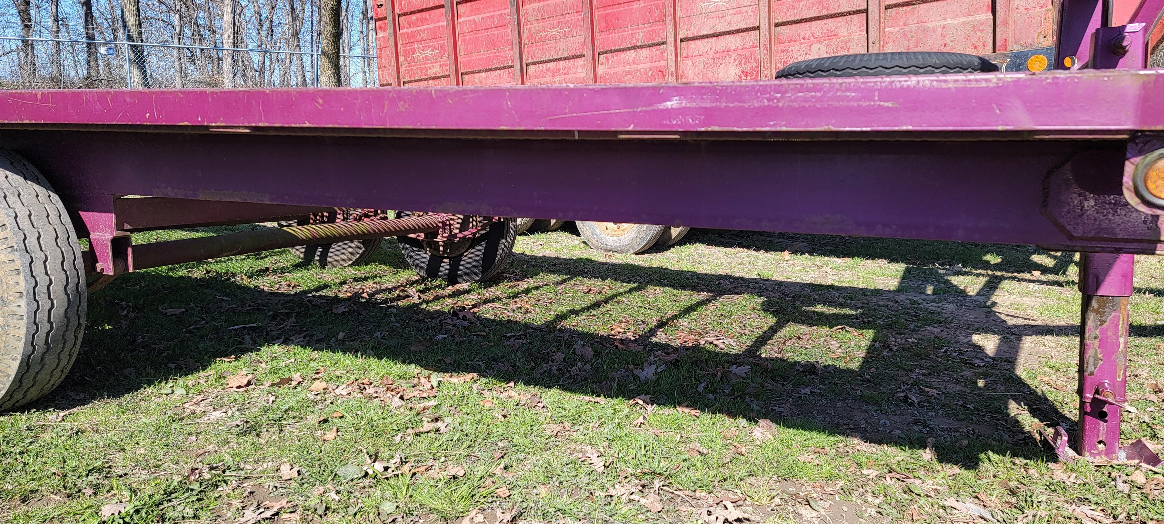 1980 2 Axle Gooseneck Trailer (TITLE)