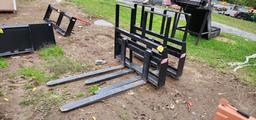 New Kivel 4200lb. Skidloader Forks