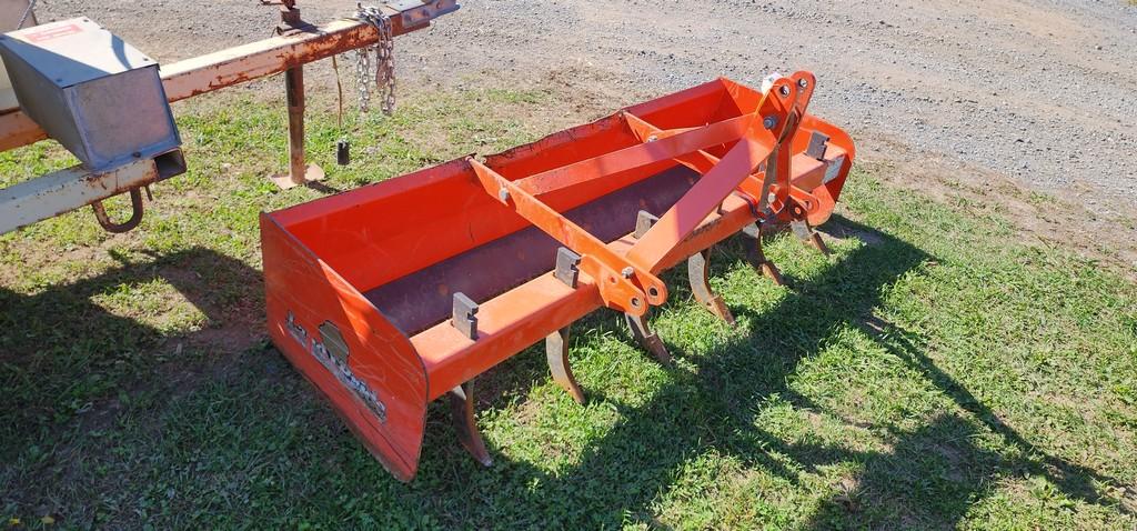 Land Pride 6' 3pt. Box Blade