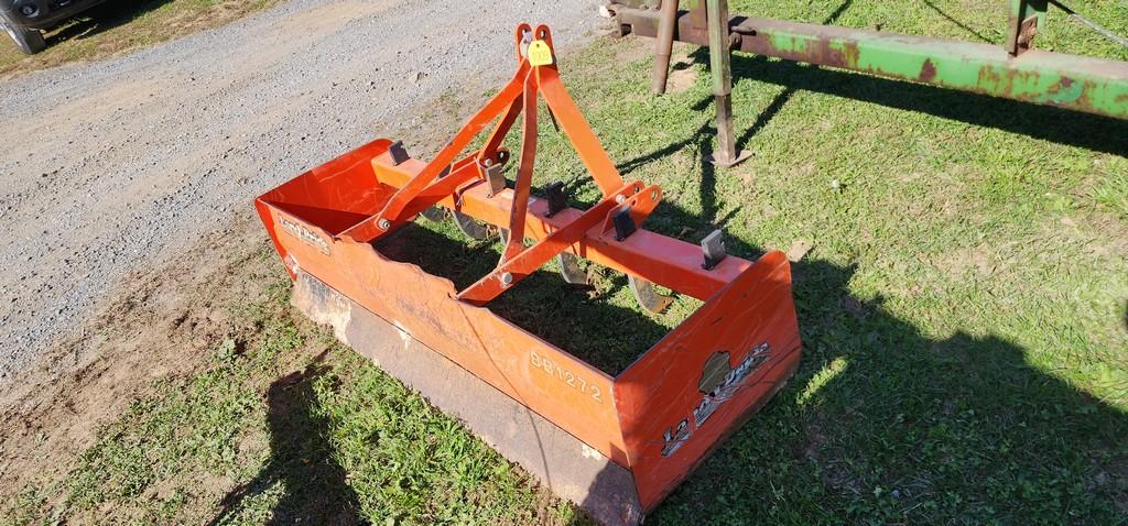 Land Pride 6' 3pt. Box Blade