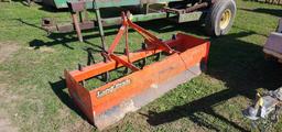 Land Pride 6' 3pt. Box Blade