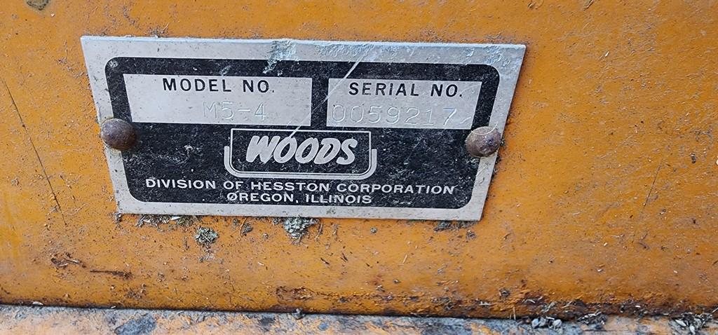 Woods M5-4 5' 3pt. Rotary Mower