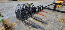 New Kivel 3500 lb. Skidloader Forks