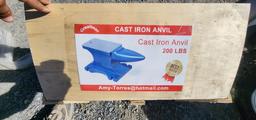 New 200 pound Cast Iron Anvil