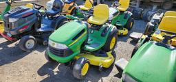 John Deere 190C Riding Mower (RUNS)(DEALER TRADE IN)