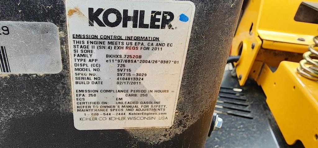 2011 Cub Cadet Z force S Zero Turn Mower (RUNS)(DEALER TRADE IN)