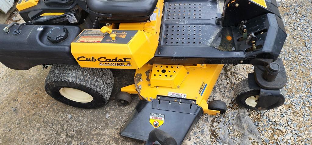 2011 Cub Cadet Z force S Zero Turn Mower (RUNS)(DEALER TRADE IN)
