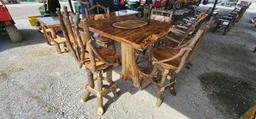 New High Top Table & 4-Chairs