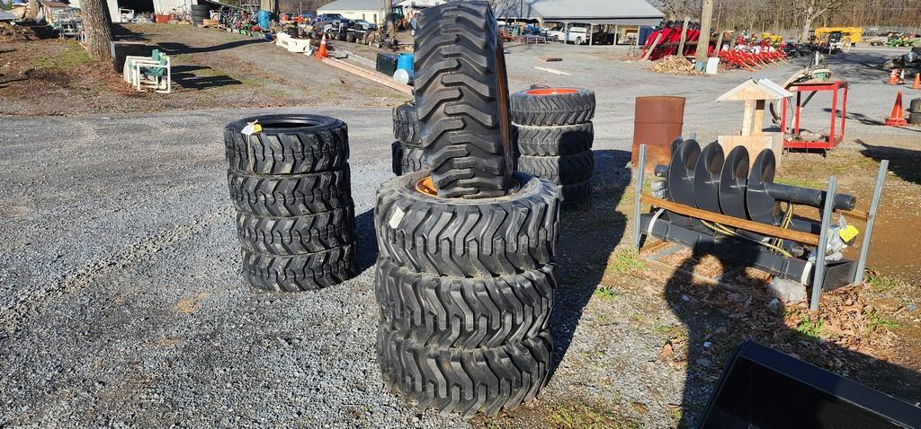 New 4-12-16.5 Casmo Skidloader Tires & Rims