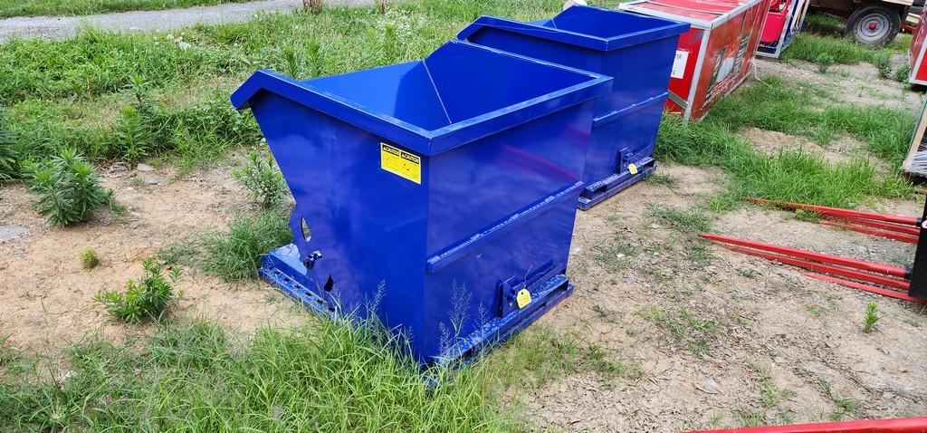 New Metal Dumpster