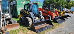 2022 New Holland L320 Skidloader (RIDE AND DRIVE) (LIKE NEW)