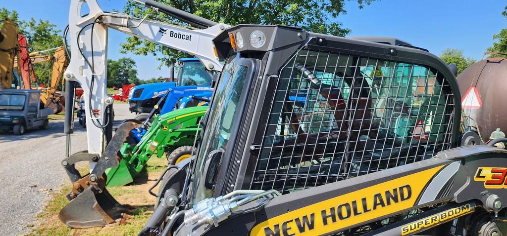 2022 New Holland L320 Skidloader (RIDE AND DRIVE) (LIKE NEW)
