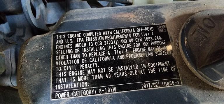Kubota KX41-3V Mini Excavator (RUNS)