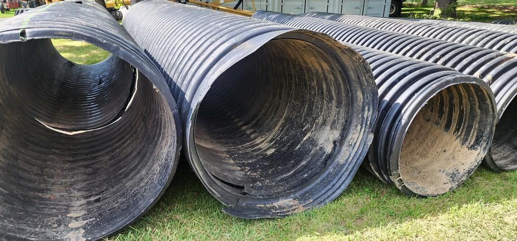 4'x20' Black Culvert Pipe