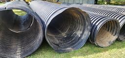 4'x20' Black Culvert Pipe