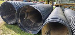 4'x20' Black Culvert Pipe