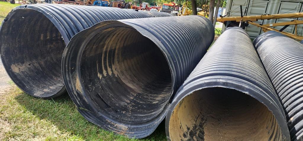 4'x20' Black Culvert Pipe