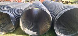 4'x20' Black Culvert Pipe