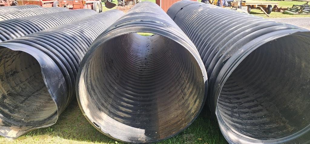 4'x20' Black Culvert Pipe