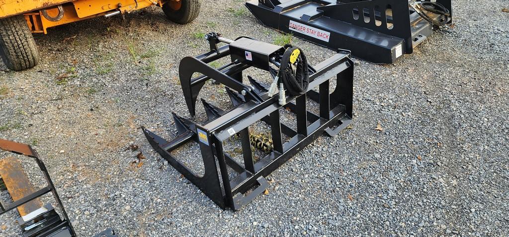 New 48" JMR Skidloader Brush Grapple