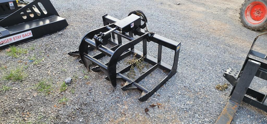 New 48" JMR Skidloader Brush Grapple