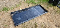 New Skidloader Plate