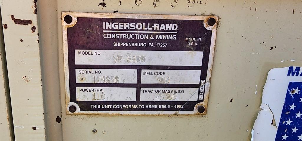 Ingersol Rand VR843-C Telehandler (RUNS)
