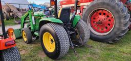 John Deere 4300 Compact Tractor W/Loader (RUNS)