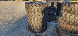 New 4-Forerunner 12-16.5 Skidloader Tires