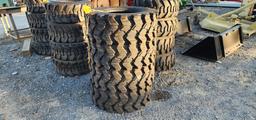 New 4-Forerunner 12-16.5 Skidloader Tires