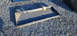 New Skidloader Plate