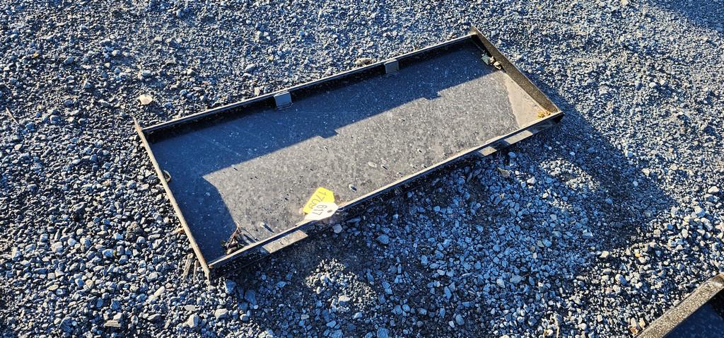 New Skidloader Plate